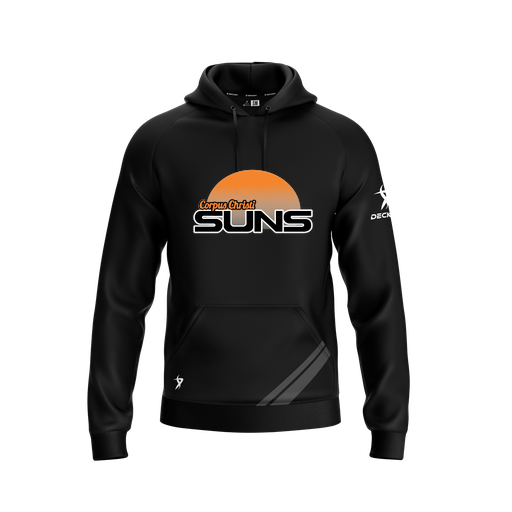 [CUS-DFW-SUHOOD-FLC-LSL-BLK-YXS-LOGO1] Summit Hoodie (Youth XS, Black, Logo 1)