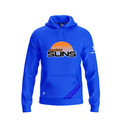 [CUS-DFW-SUHOOD-FLC-LSL-RYL-YXS-LOGO1] Summit Hoodie (Youth XS, Royal, Logo 1)