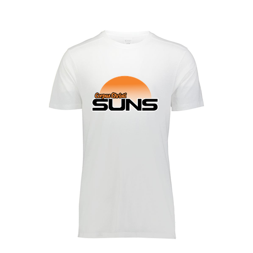 [FTSCUBWH-AS-LOGO1] Decker Men's Tri-Blend T-Shirt - Short Sleeve (Adult S, White, Logo 1)