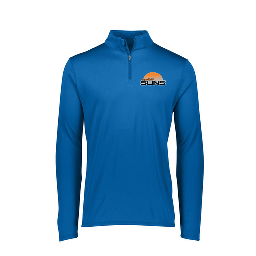 [FTLQFLRY-FAXS-LOGO1] Decker Women's Flex-Lite 1/4 Zip Shirt (Female Adult XS, Royal, Logo 1)