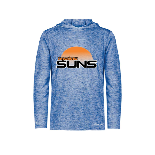 [FOLHCGRY-AS-LOGO1] Decker Men's Charge Hoodie (Adult S, Royal, Logo 1)