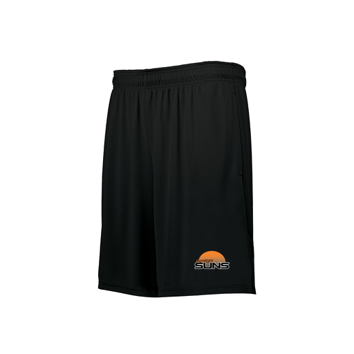 [229511.080.XS-LOGO1] Decker Men's Swift Short (Adult XS, Black, Logo 1)